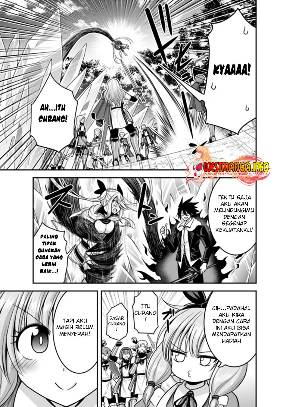 Kujibiki Tokushou: Musou Harem-ken Chapter 38.1 Gambar 5