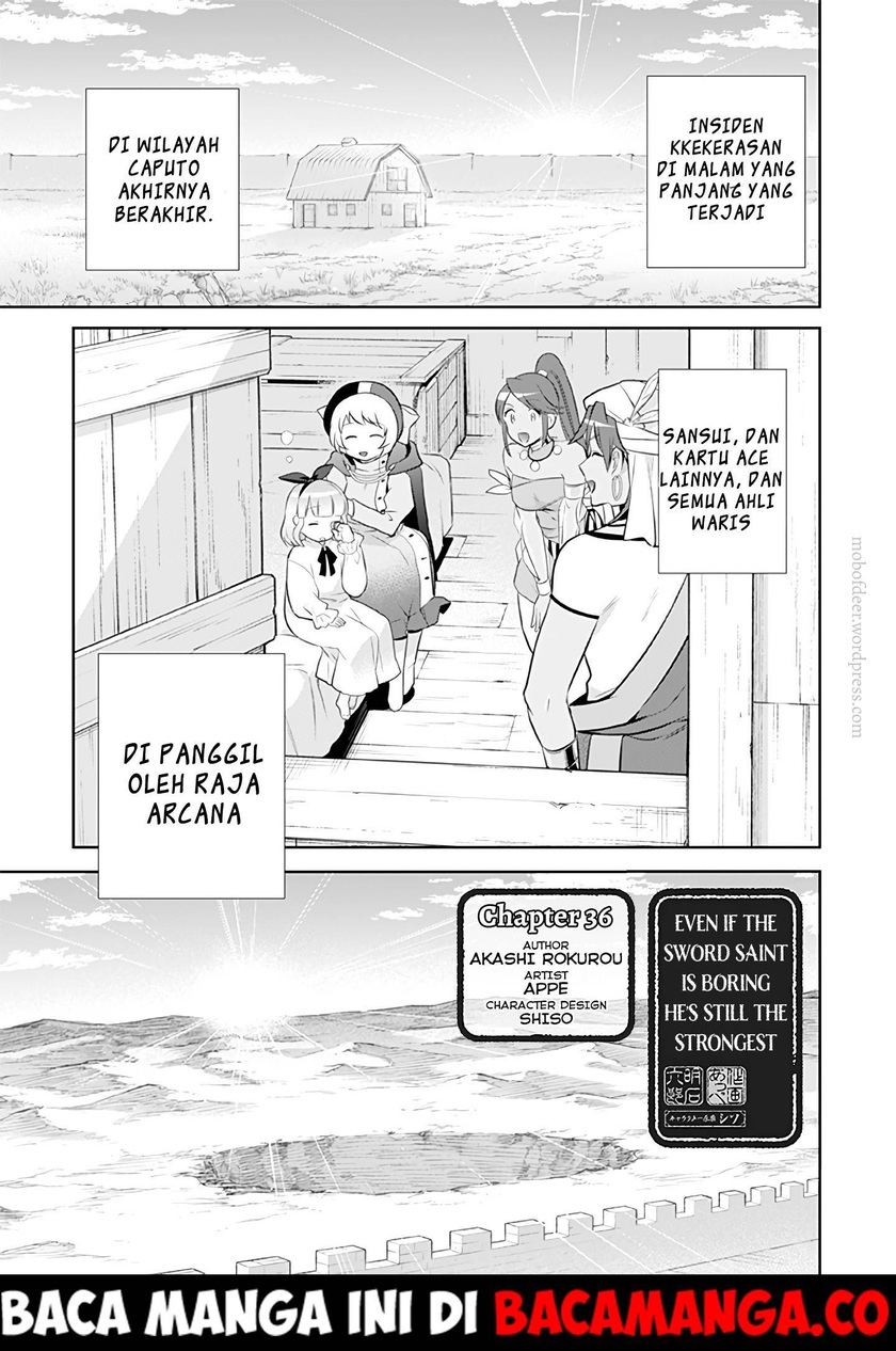 Baca Komik Jimi na Kensei wa Sore Demo Saikyou desu Chapter 36 Gambar 1