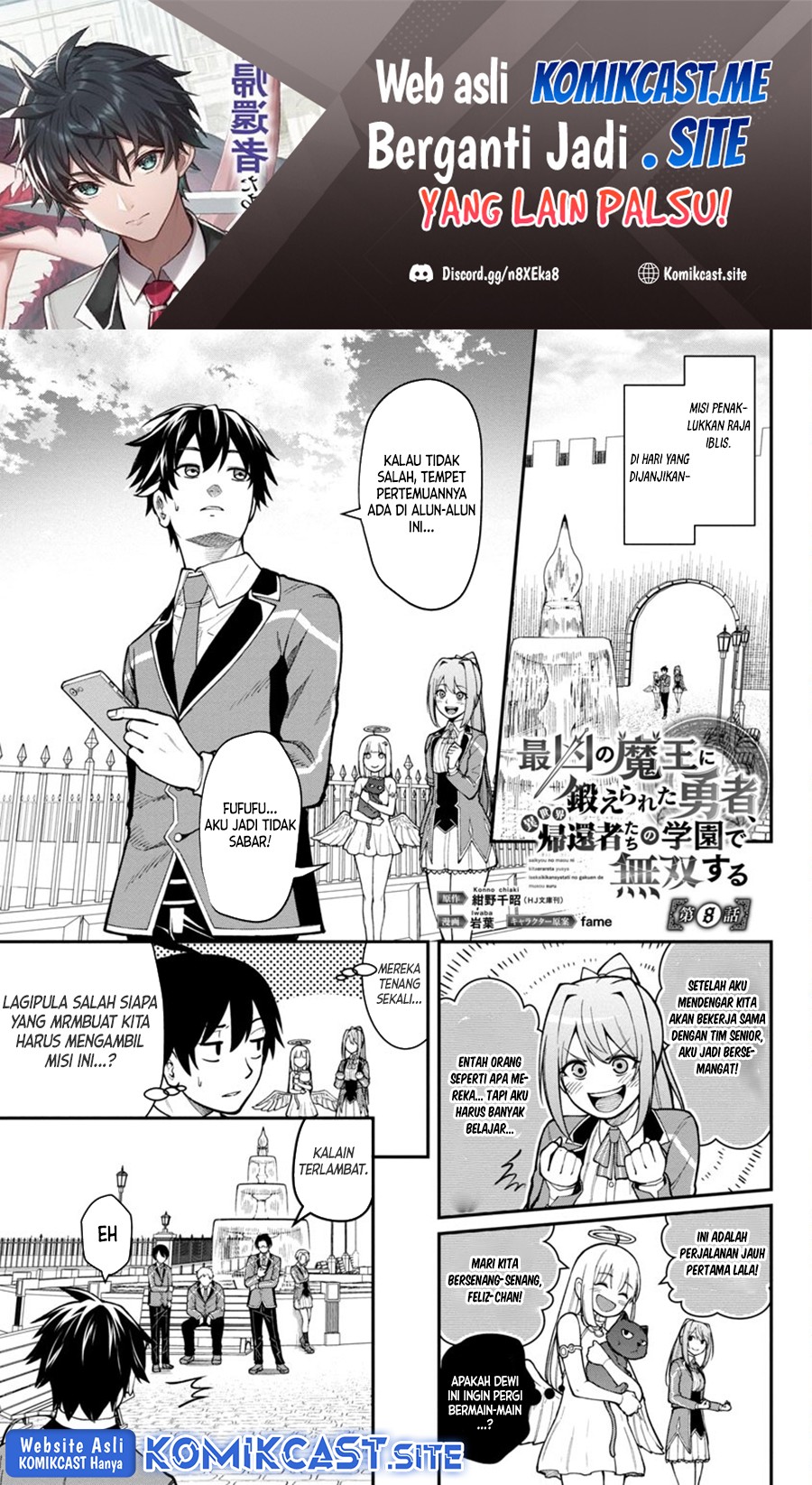 Baca Manga Saikyou No Maou Ni Kitaerareta Yuusha Chapter 08 Gambar 2