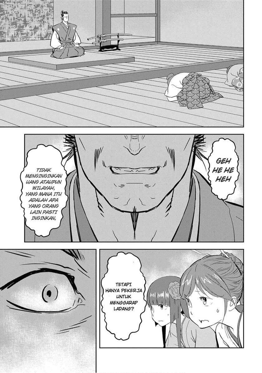 Sengoku Komachi Kuroutan: Noukou Giga Chapter 09 Gambar 21