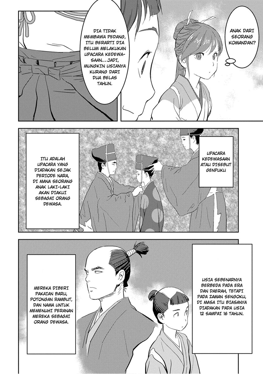 Sengoku Komachi Kuroutan: Noukou Giga Chapter 09 Gambar 28