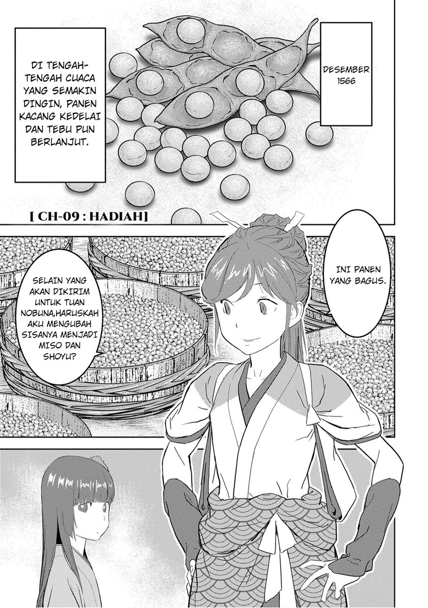 Sengoku Komachi Kuroutan: Noukou Giga Chapter 09 Gambar 3