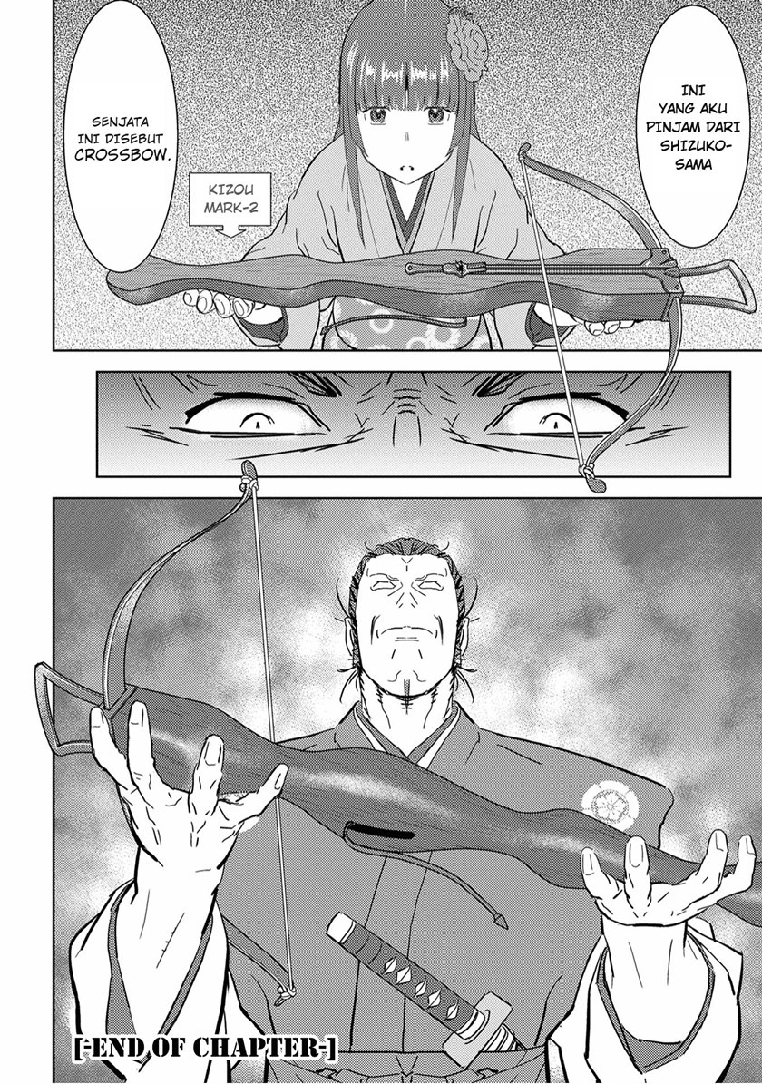 Sengoku Komachi Kuroutan: Noukou Giga Chapter 09 Gambar 38