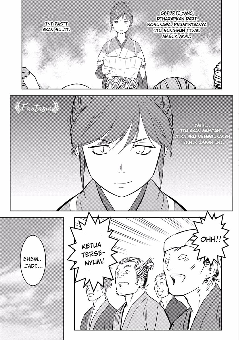 Sengoku Komachi Kuroutan: Noukou Giga Chapter 06 Gambar 12