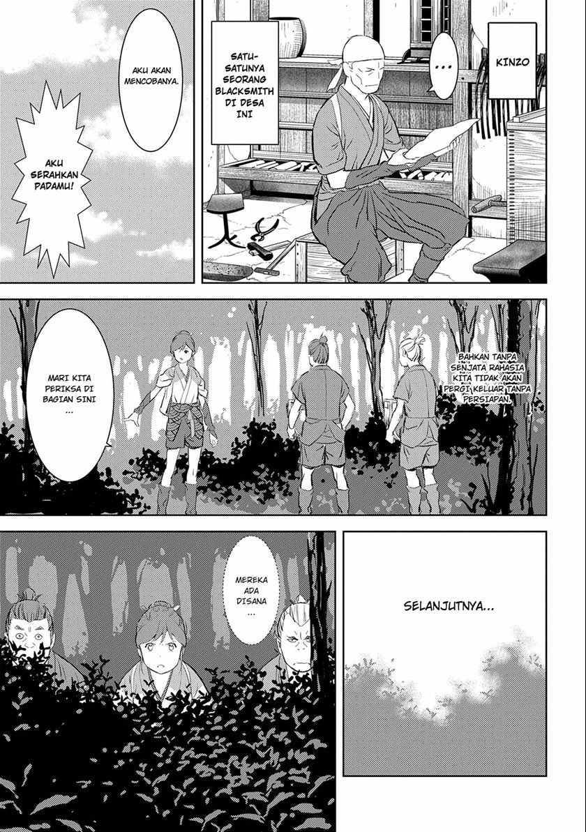 Sengoku Komachi Kuroutan: Noukou Giga Chapter 03 Gambar 11