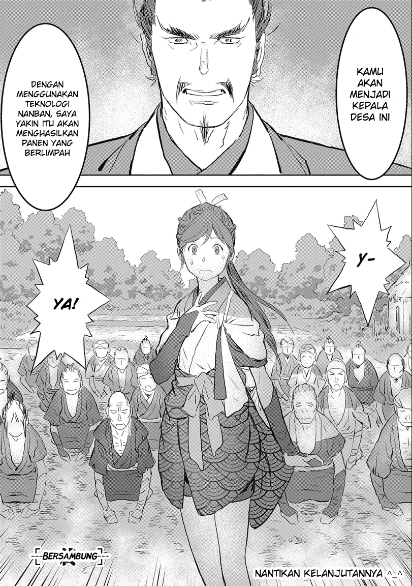 Sengoku Komachi Kuroutan: Noukou Giga Chapter 01 Gambar 32