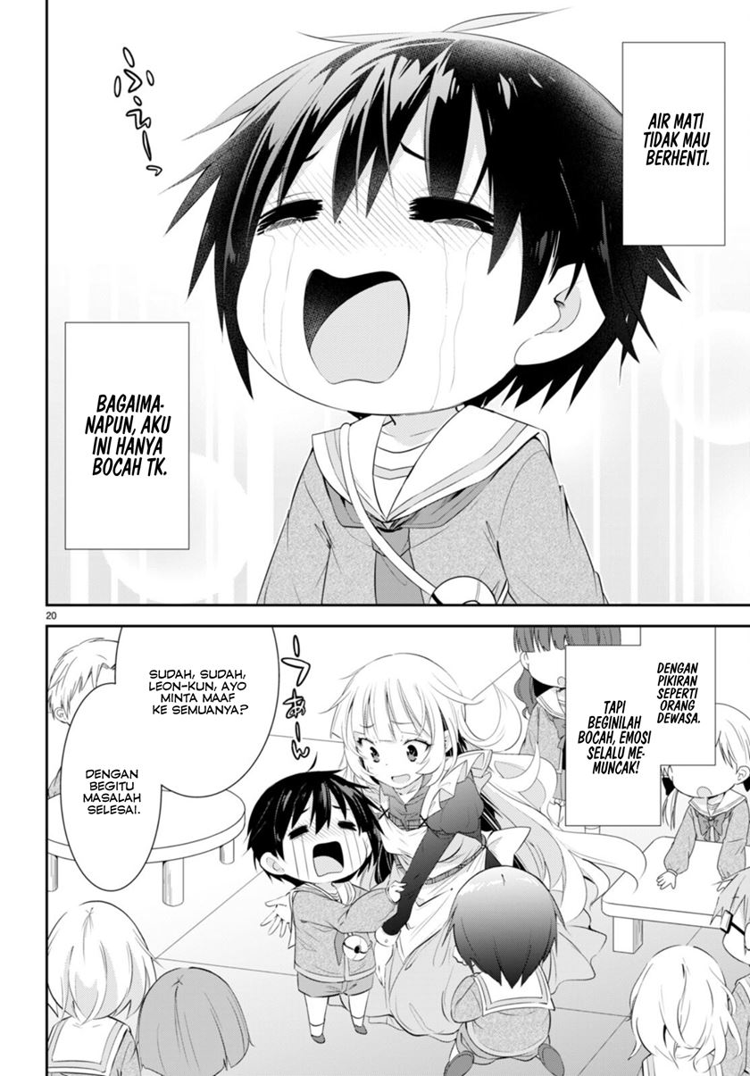 The World of Otome Games Kindergarten is Tough for Mobs Chapter 01 Gambar 24