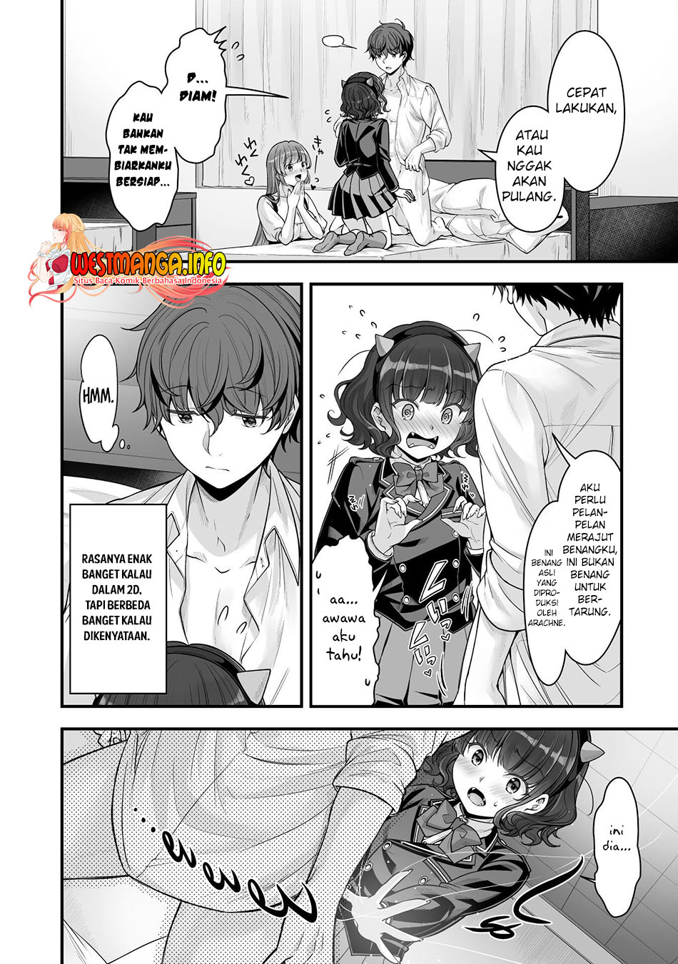 Eroge Yattetara Isekai ni Tensei shita no de Bishoujo Maou o Doreika suru Chapter 15 Gambar 8