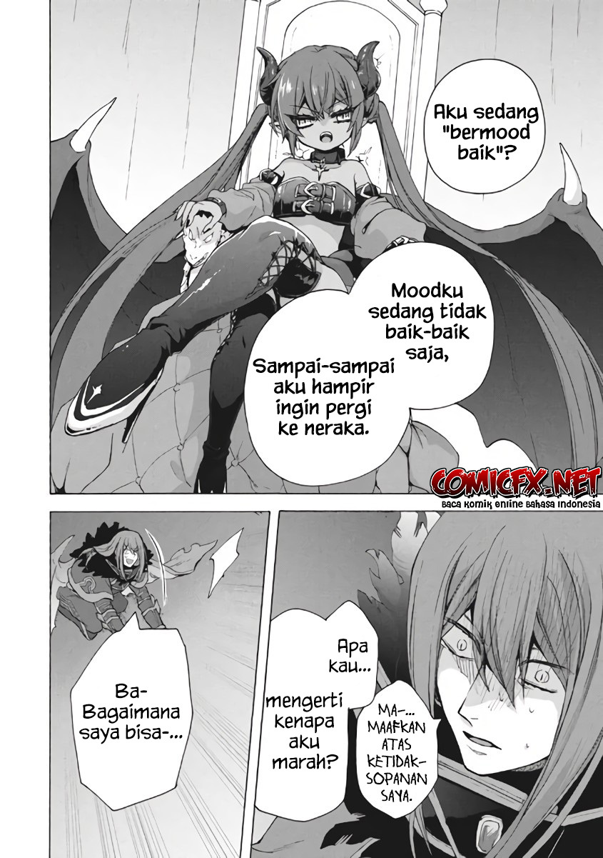 “Kukuku… He is the weakest of the Four Heavenly Monarchs.” I was dismissed from my job but somehow I became the master of a hero and a holy maiden. Chapter 10.1 Gambar 7
