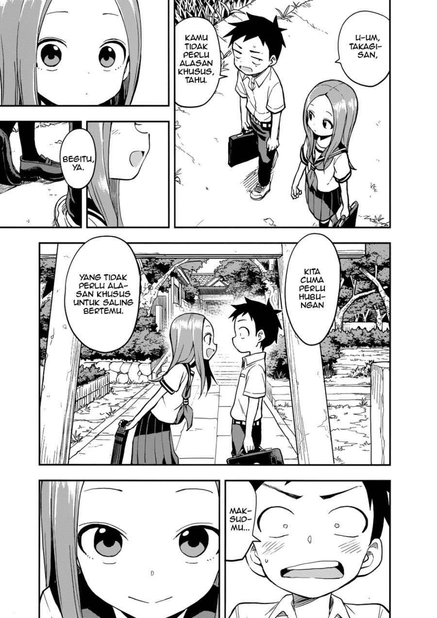 Karakai Jouzu no Takagi-san Chapter 161.5 Gambar 7