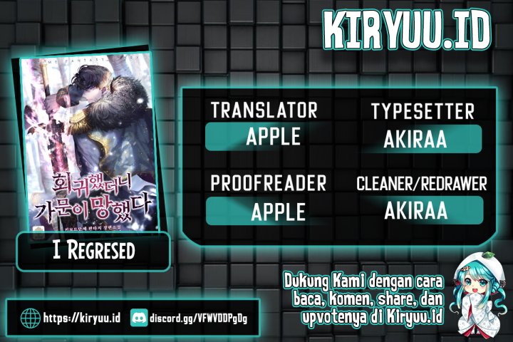 Baca Komik I Regressed to My Ruined Family Chapter 01 Gambar 1