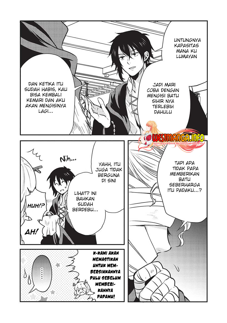Kuro no Kenja ha Kage wo Oru Chapter 06 Gambar 14