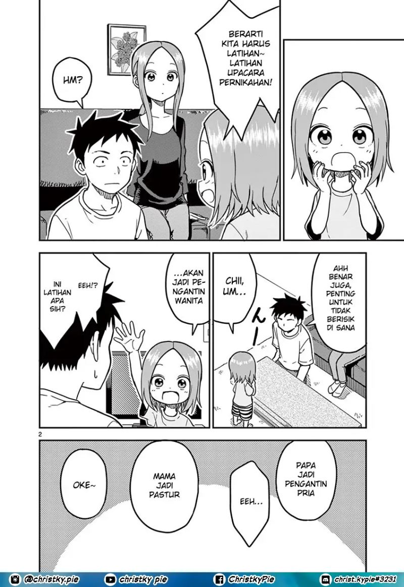 Baca Manga Karakai Jouzu no (Moto) Takagi-san Chapter 139 Gambar 2