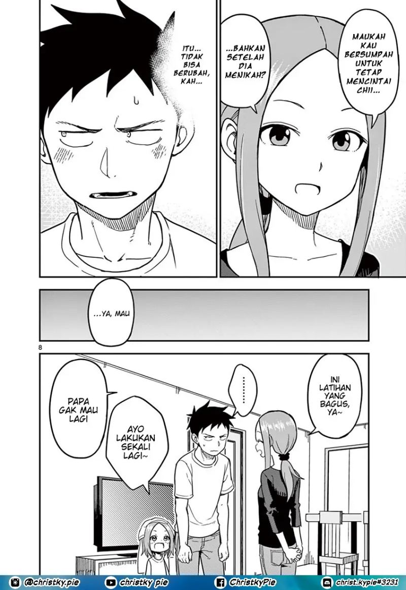 Karakai Jouzu no (Moto) Takagi-san Chapter 139 Gambar 8