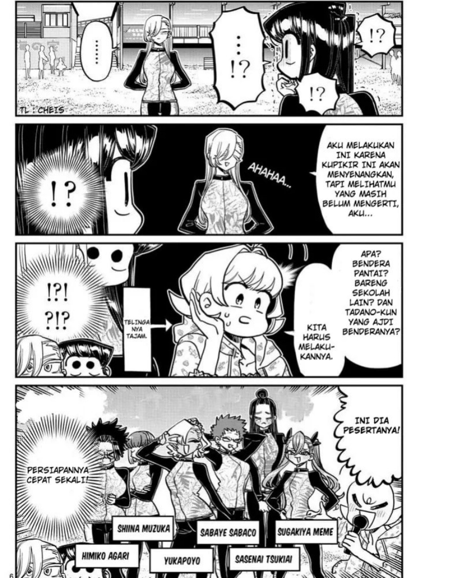 Komi-san wa Komyushou Desu Chapter 381 Gambar 6