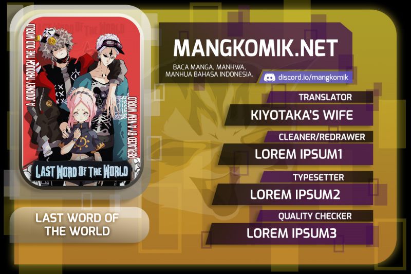 Baca Komik Last Word of the World Chapter 82 Gambar 1