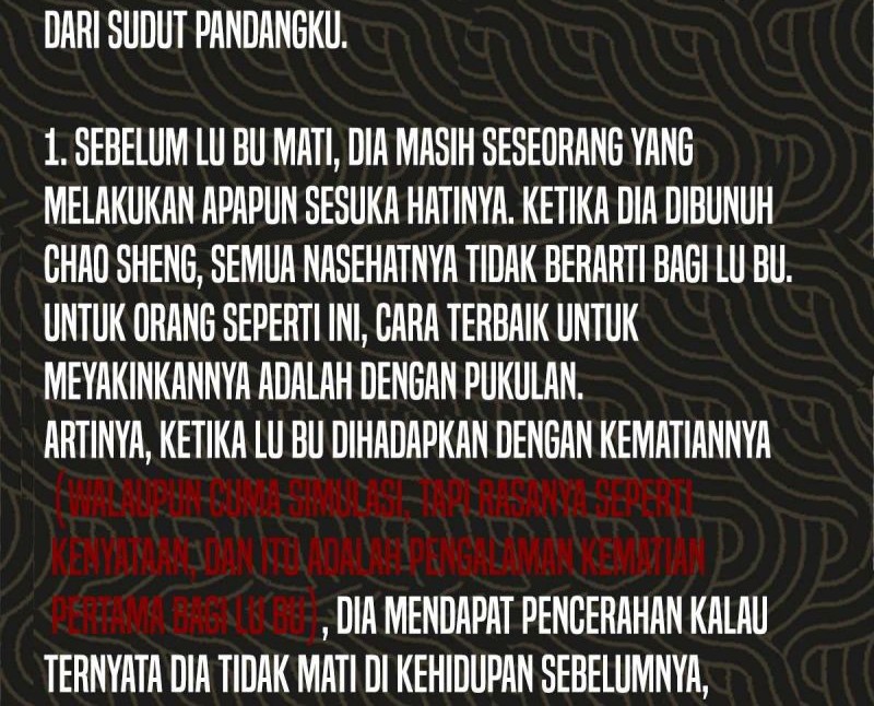 Lu Bu’s Life Simulator Chapter 08 Gambar 36