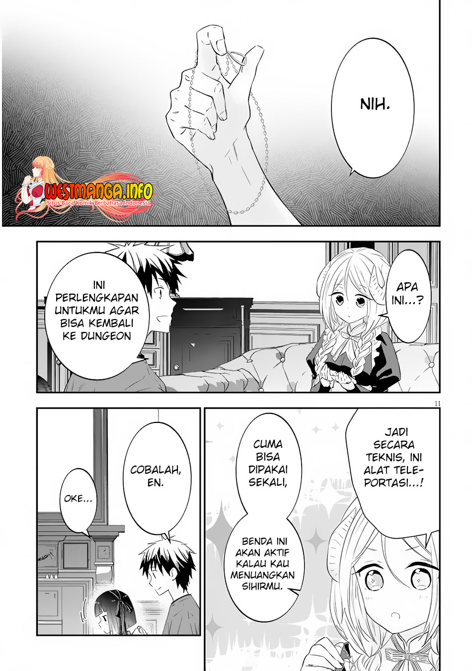 Baca Manga Maou ni Natte node – Dungeon Tsukutte Jingai Musume to Honobono suru Chapter 53.2 Gambar 2