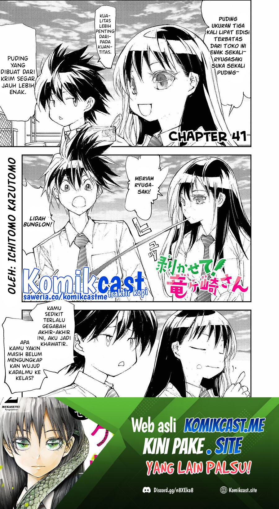 Baca Manga Mukasete! Ryugasaki-san Chapter 41 Gambar 2