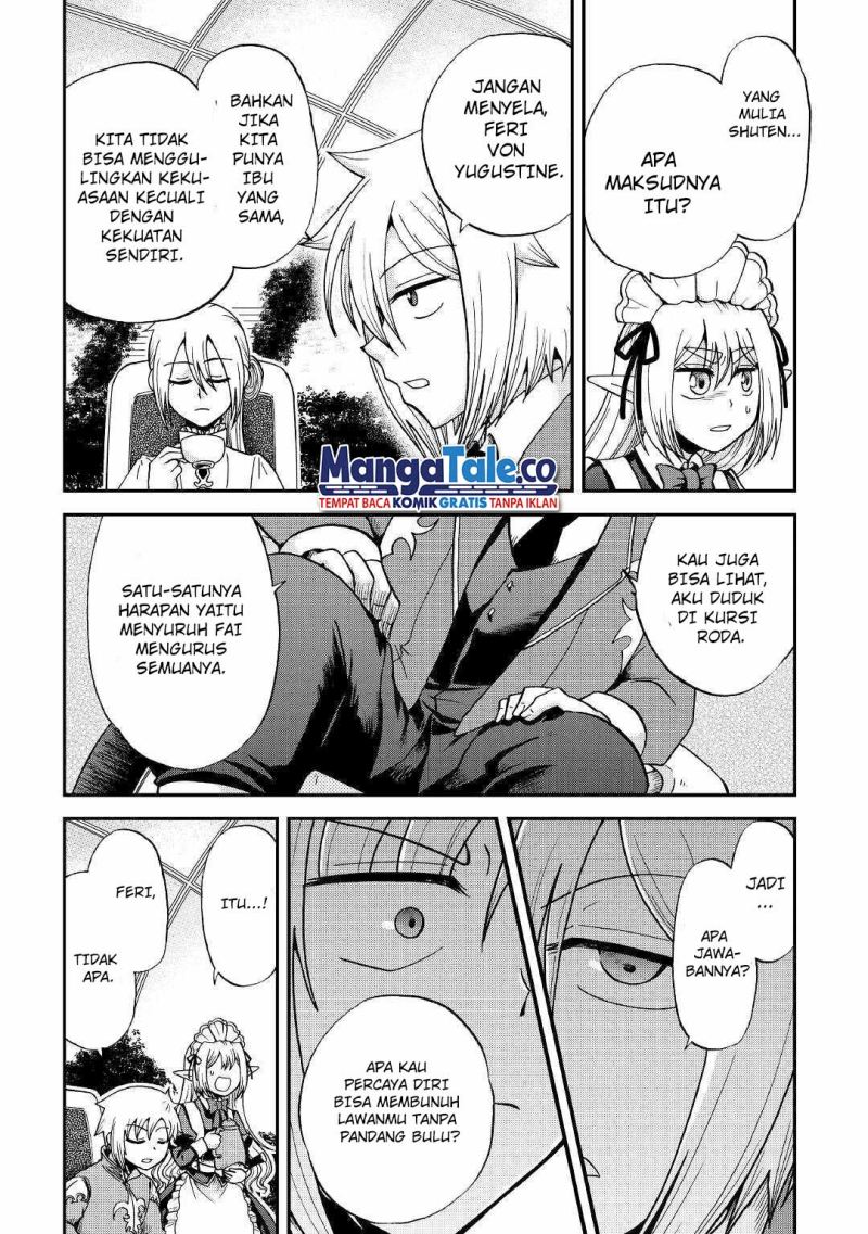 Zensei wa Ken Mikado. Konjou Kuzu Ouji Chapter 28 Gambar 5
