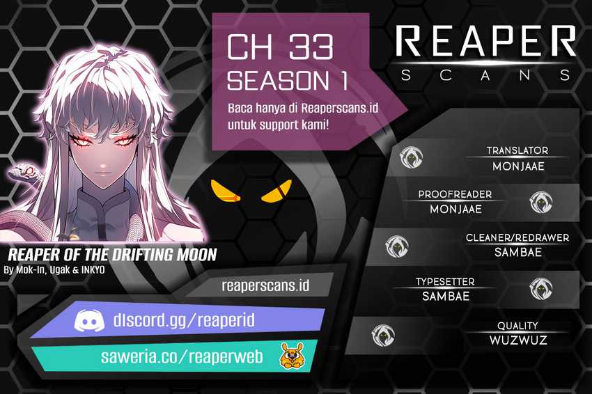 Baca Komik Grim Reaper of the Drifting Moon Chapter 33 Gambar 1