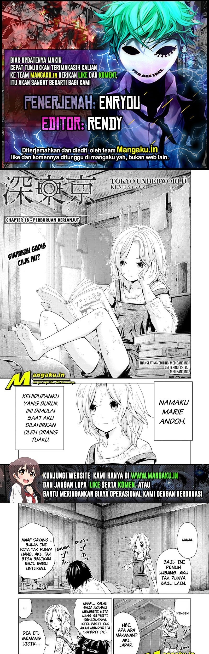 Baca Komik Tokyo Underworld Chapter 18 Gambar 1