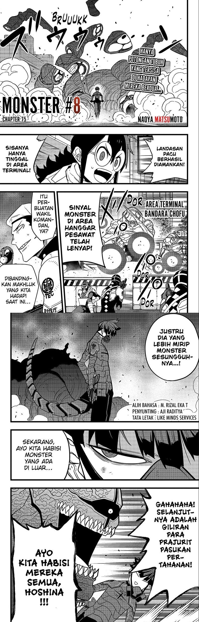 Baca Komik 8Kaijuu Chapter 75 Gambar 1