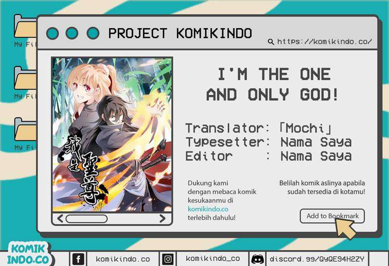 Baca Komik I’m the One and Only God! Chapter 1 Gambar 1