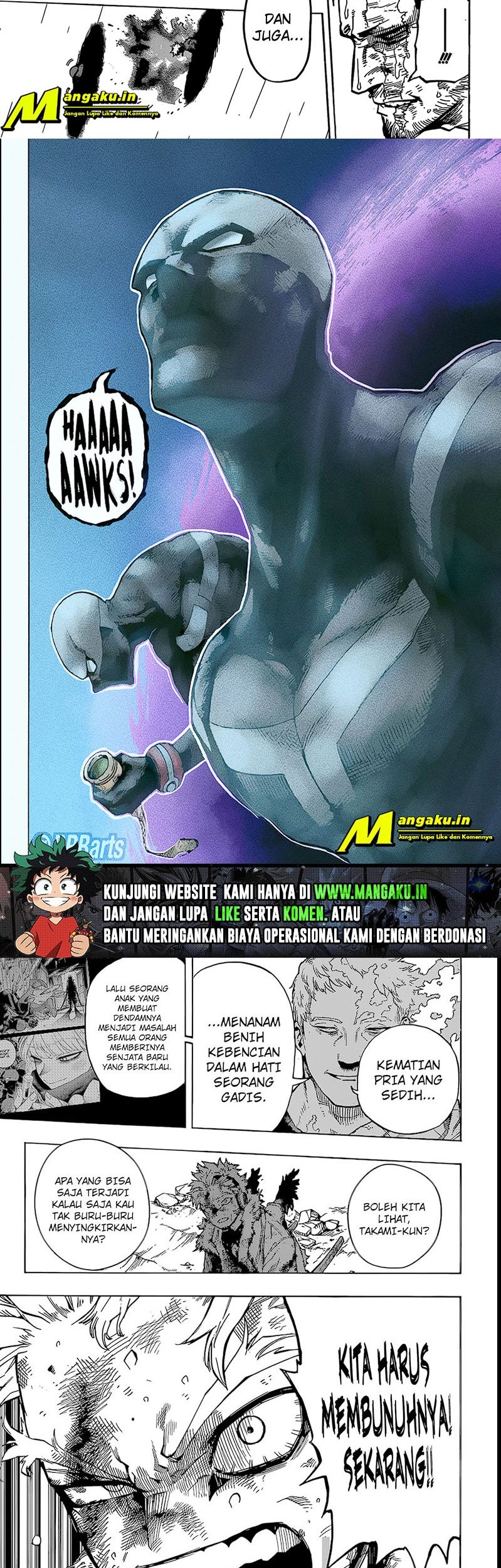 Boku no Hero Academia Chapter 374 Gambar 9