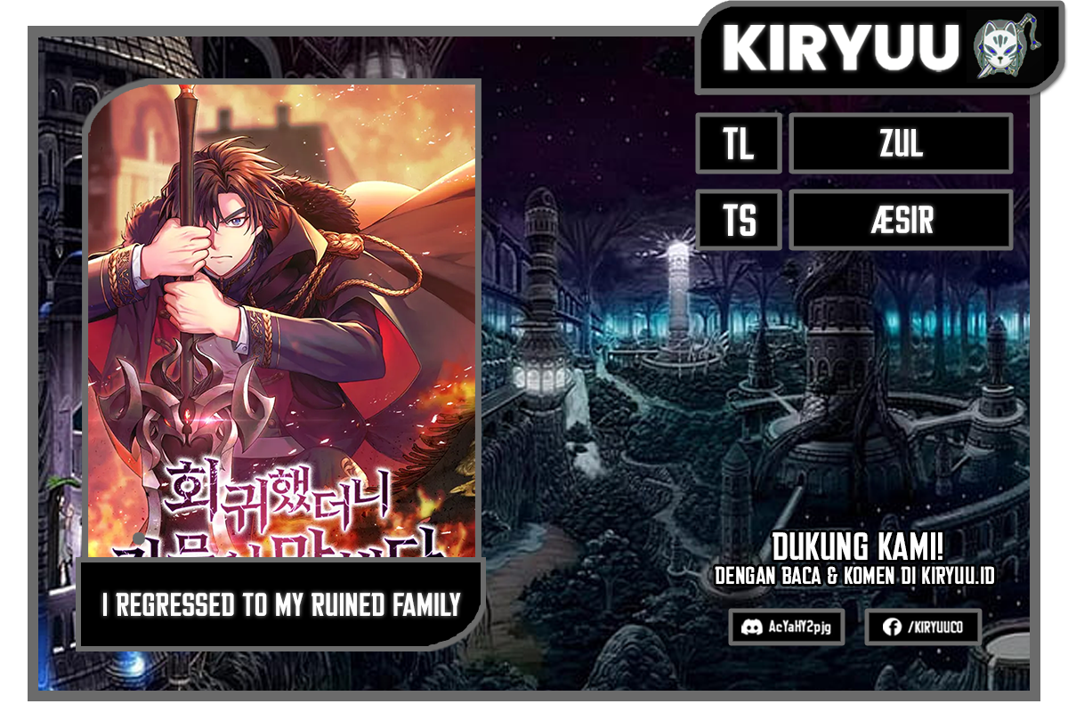 Komik I Regressed to My Ruined Family Chapter 20 gambar nomor 1