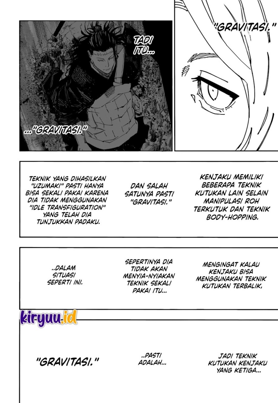Jujutsu Kaisen Chapter 205 Gambar 13