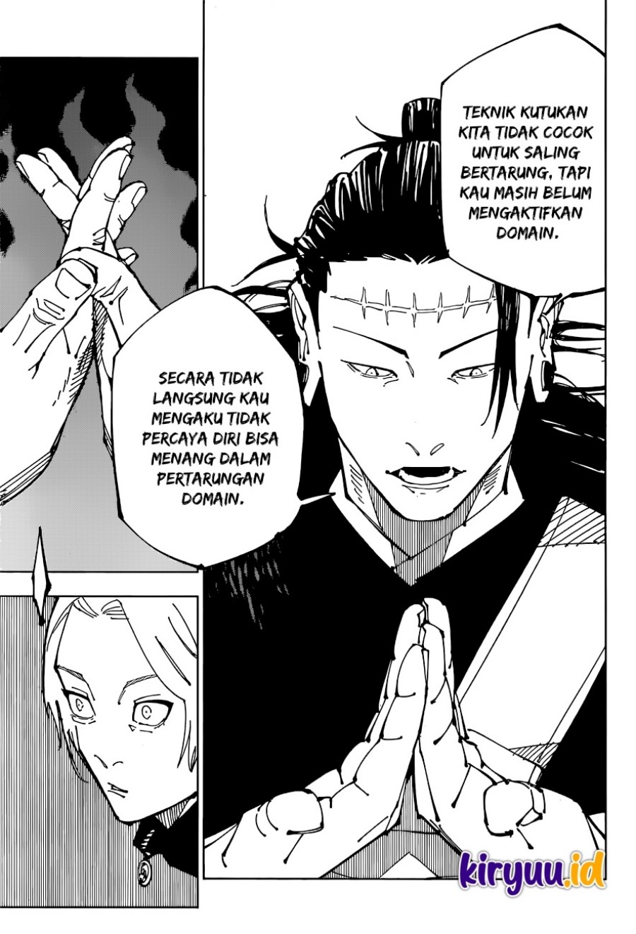 Jujutsu Kaisen Chapter 205 Gambar 16