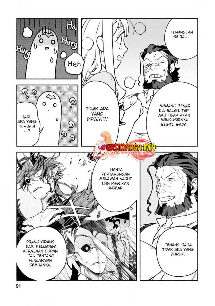 Sono Monban, Saikyou Nitsuki: Tsuihou Sareta Bougyo Ryoku 9999 no Senshi, Outo no Monban Toshite Musou Suru Chapter 13 Gambar 30