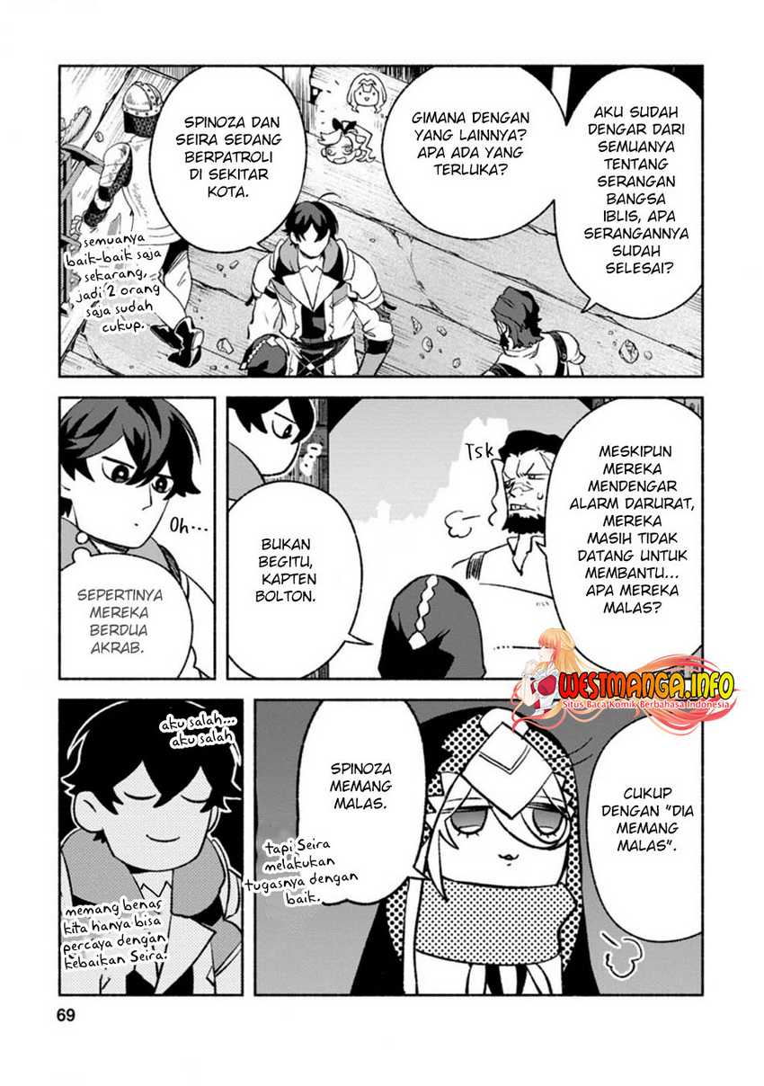 Sono Monban, Saikyou Nitsuki: Tsuihou Sareta Bougyo Ryoku 9999 no Senshi, Outo no Monban Toshite Musou Suru Chapter 13 Gambar 7