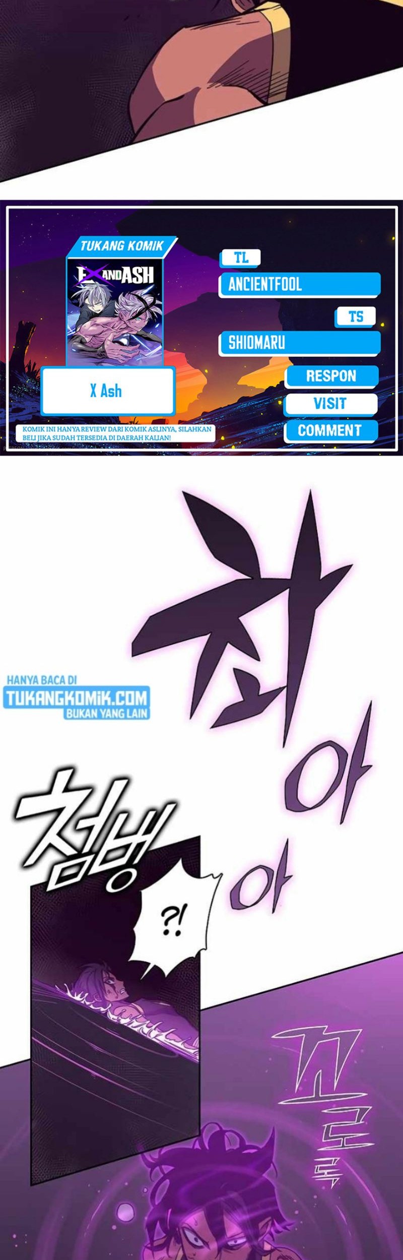 X Ash Chapter 50 Gambar 61