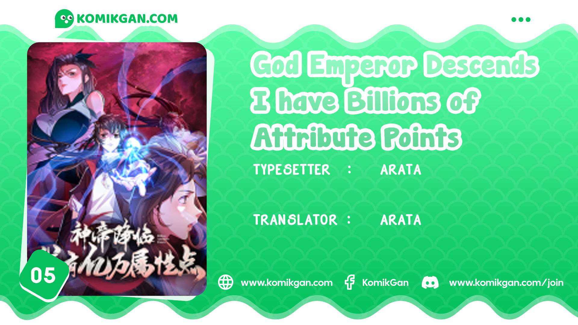 Baca Komik God Emperor Descends I have Billions of Attribute Points Chapter 05 Gambar 1