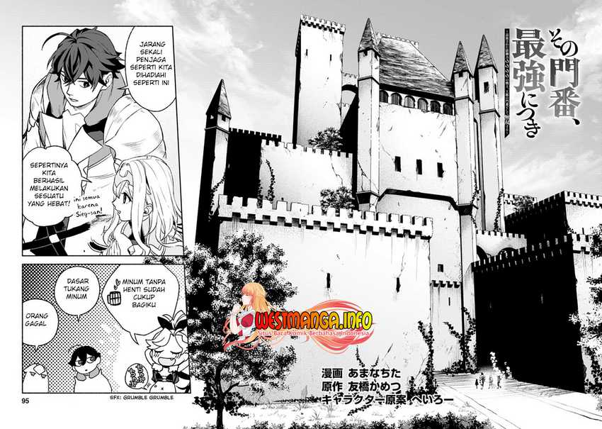 Sono Monban, Saikyou Nitsuki: Tsuihou Sareta Bougyo Ryoku 9999 no Senshi, Outo no Monban Toshite Musou Suru Chapter 14.1 Gambar 4