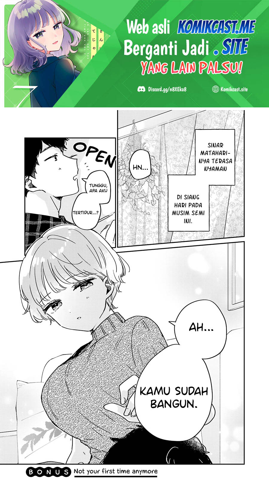 Baca Manga It’s Not Meguro-san’s First Time Chapter 59.5 Gambar 2
