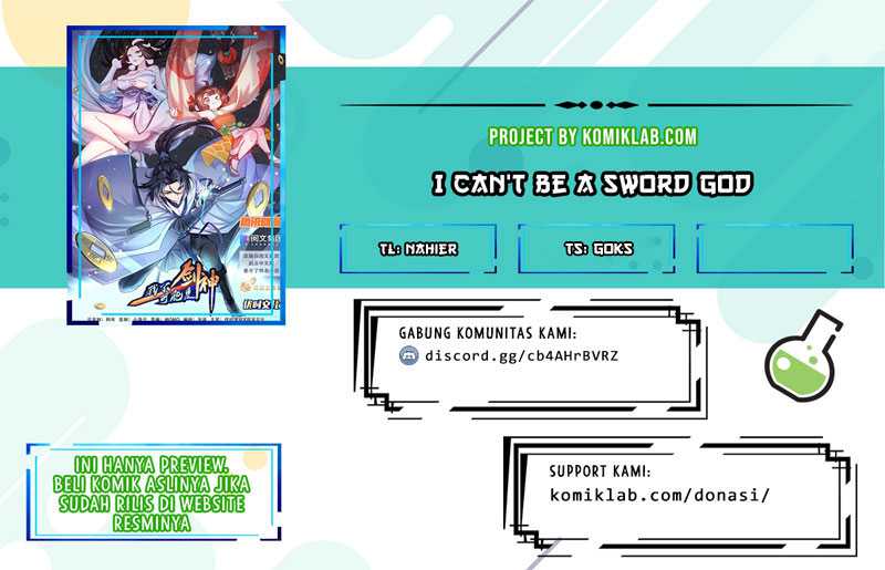 Baca Komik I Can’t Be a Sword God Chapter 05 Gambar 1