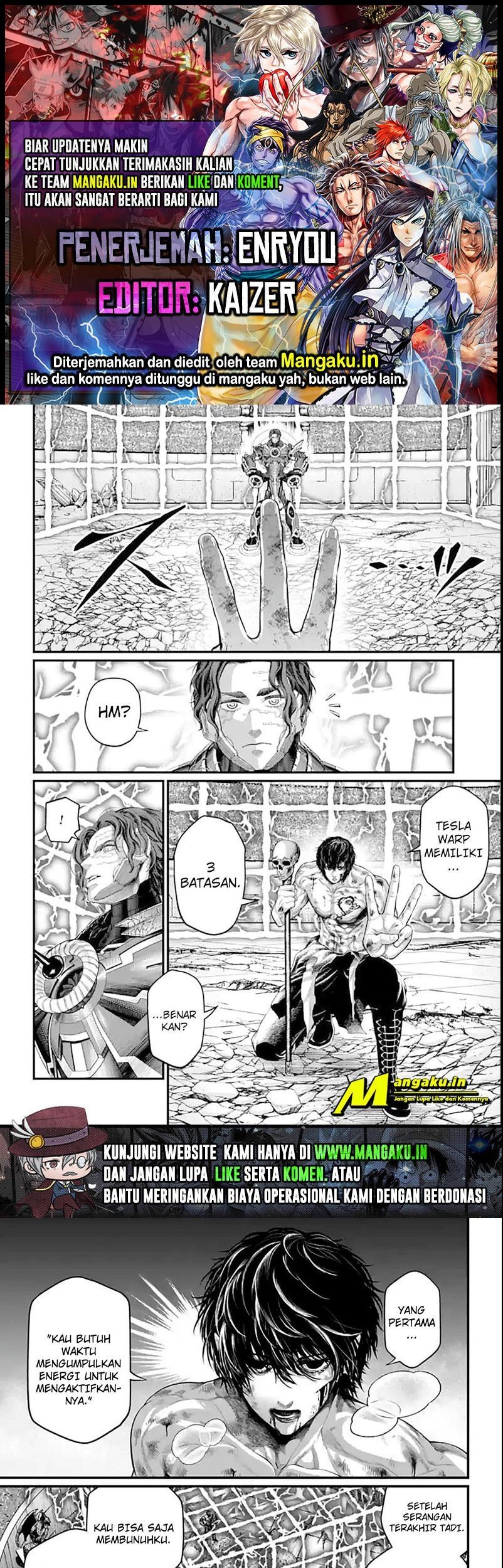 Baca Komik Shuumatsu no Valkyrie Chapter 72.2 Gambar 1