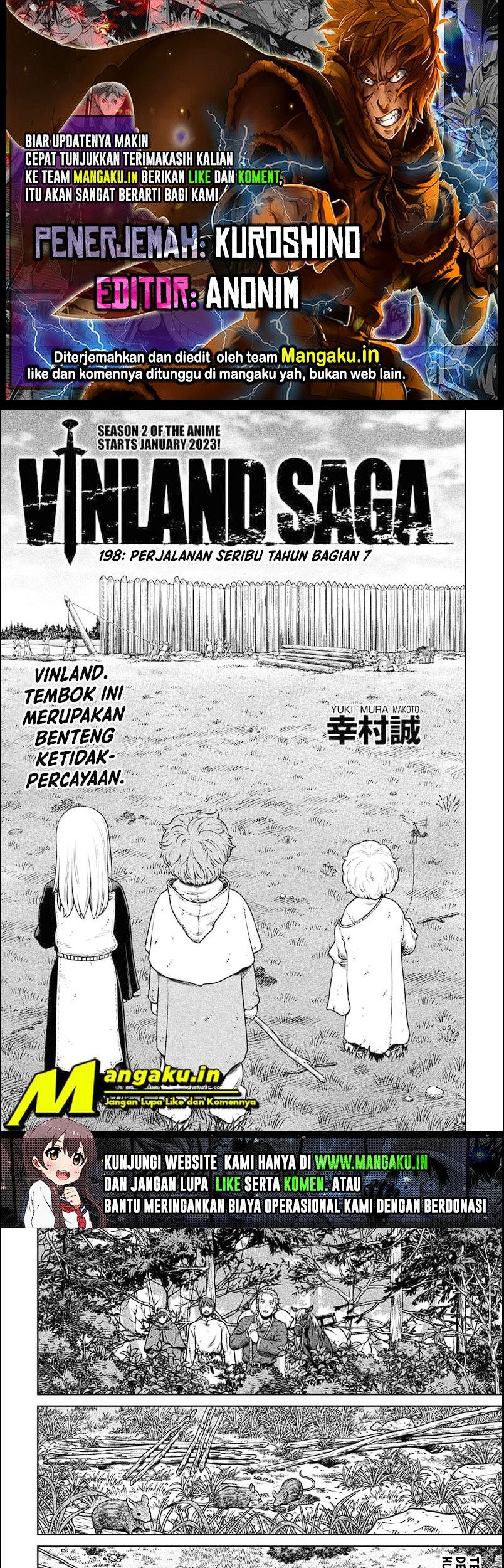Baca Komik Vinland Saga Chapter 198 Gambar 1