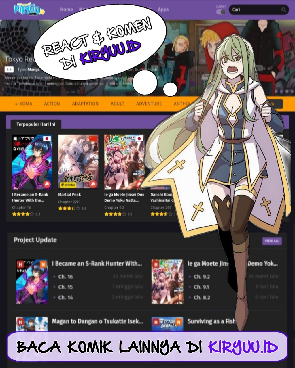 Rise of The Cheat User Chapter 13 Gambar 49