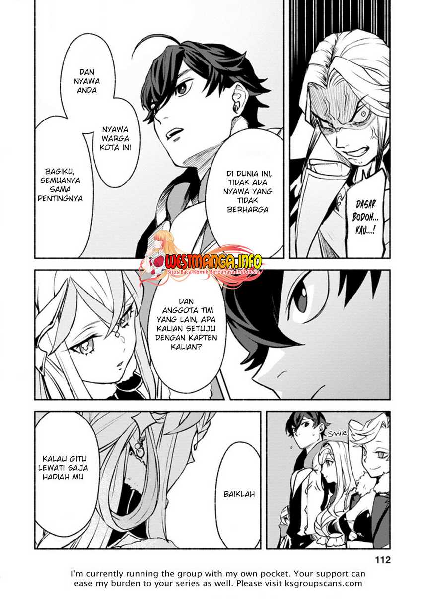 Sono Monban, Saikyou Nitsuki: Tsuihou Sareta Bougyo Ryoku 9999 no Senshi, Outo no Monban Toshite Musou Suru Chapter 14.2 Gambar 12