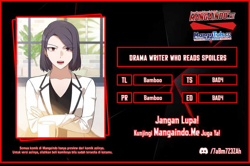 Baca Komik Drama Writer Who Reads Spoilers Chapter 03 Gambar 1