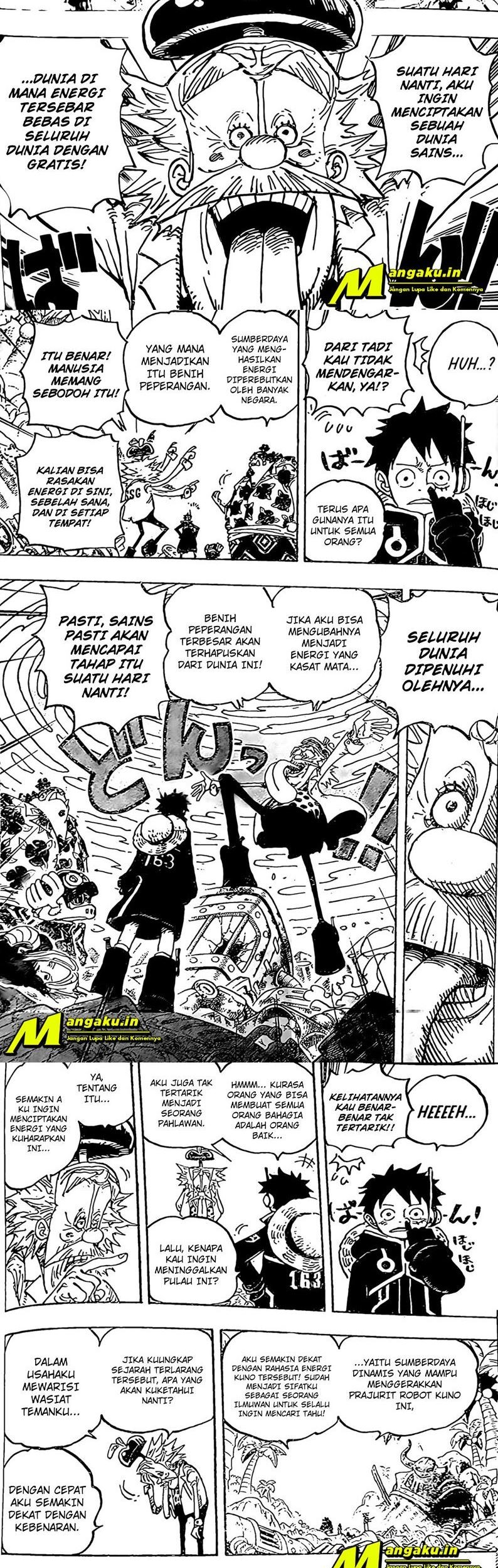 One Piece Chapter 1068 Gambar 5
