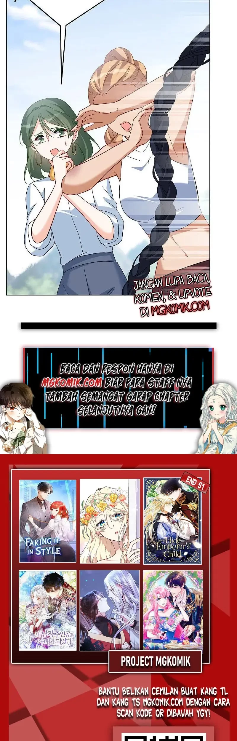 She Is Coming, Please Get Down! Chapter 97.1 Gambar 19