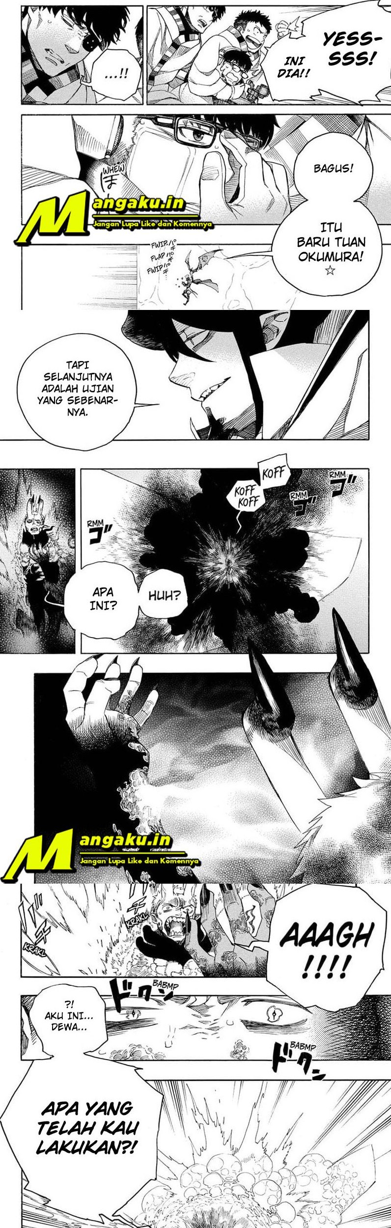 Baca Manga Ao no Exorcist Chapter 137 Gambar 2