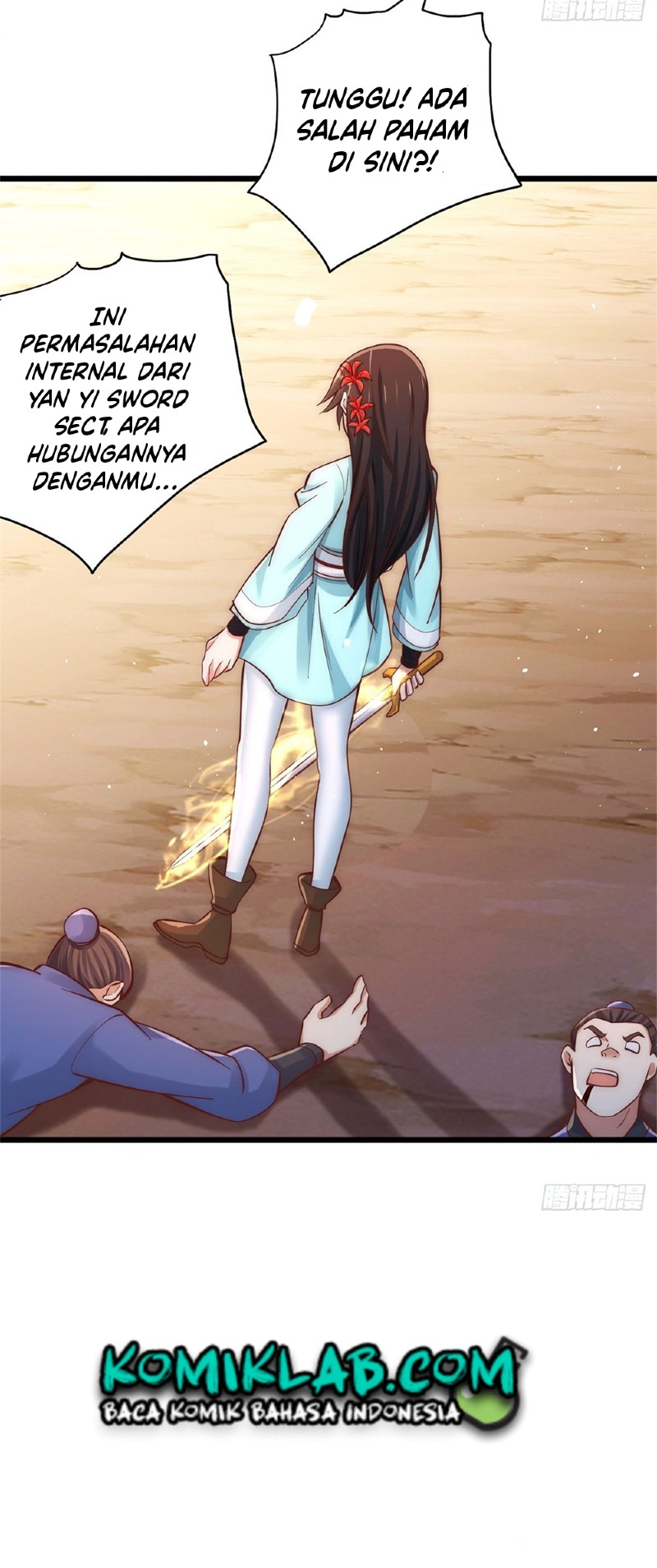 With a Sword Domain, I Can Become the Sword Saint Chapter 31 Gambar 31