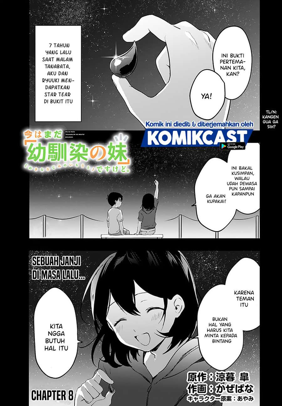 Baca Komik Ima wa Mada “Osananajimi no Imouto” Desu kedo. Chapter 8 Gambar 1