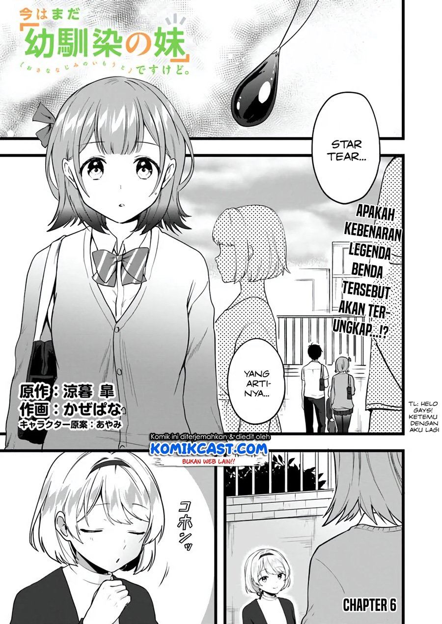 Baca Komik Ima wa Mada “Osananajimi no Imouto” Desu kedo. Chapter 6 Gambar 1